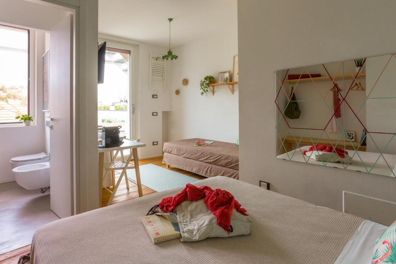 Duomo Views, Light, Jungle-Inspired Studio With Terrace Milán Exteriér fotografie
