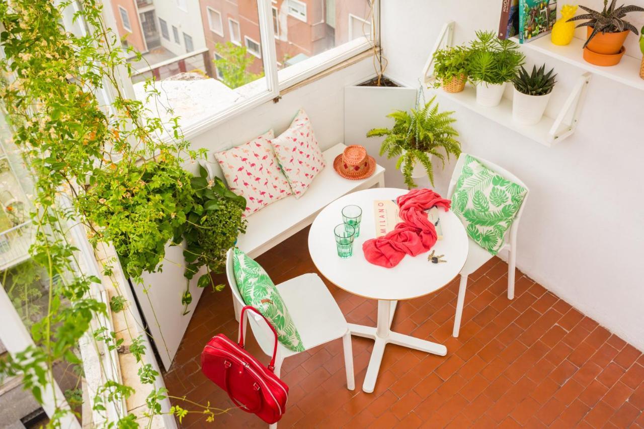 Duomo Views, Light, Jungle-Inspired Studio With Terrace Milán Exteriér fotografie